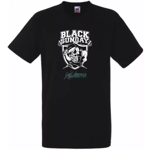 Black Sunday férfi rövid ujjú póló