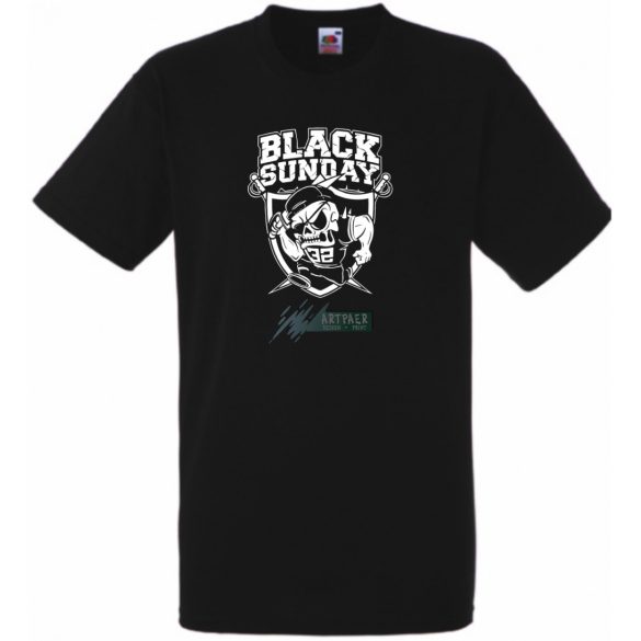 Black Sunday férfi rövid ujjú póló