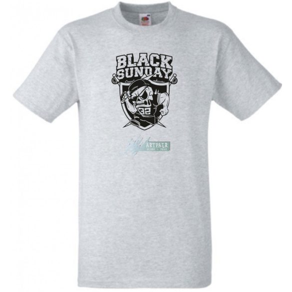 Black Sunday férfi rövid ujjú póló