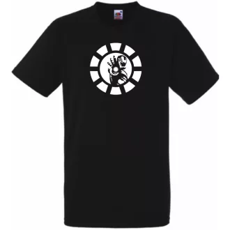 Hősök fan Iron Man minima férfi rövid ujjú póló