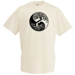 Yin Yang - Tree of Life férfi rövid ujjú póló