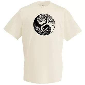 Yin Yang - Tree of Life férfi rövid ujjú póló