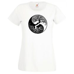 Yin Yang - Tree of Life női póló női rövid ujjú póló