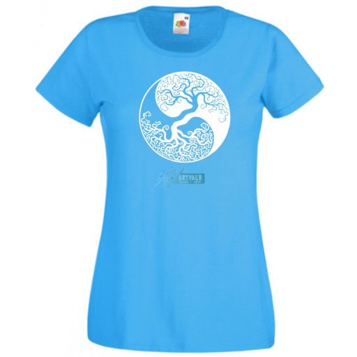 Yin Yang - Tree of Life női póló női rövid ujjú póló