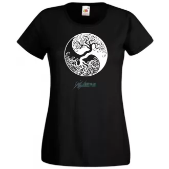 Yin Yang - Tree of Life női póló női rövid ujjú póló