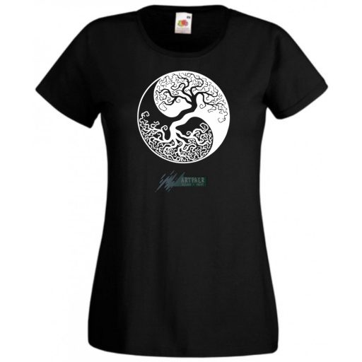 Yin Yang - Tree of Life női póló női rövid ujjú póló