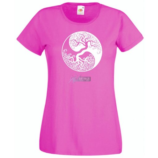 Yin Yang - Tree of Life női póló női rövid ujjú póló