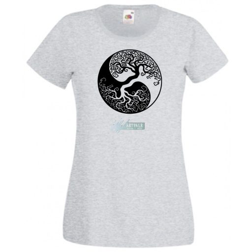 Yin Yang - Tree of Life női póló női rövid ujjú póló
