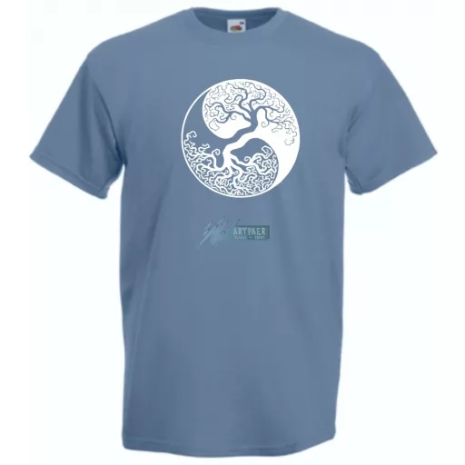 Yin Yang - Tree of Life férfi rövid ujjú póló