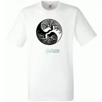 Yin Yang - Tree of Life férfi rövid ujjú póló