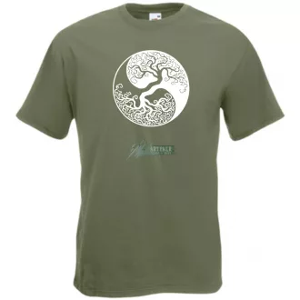 Yin Yang - Tree of Life férfi rövid ujjú póló