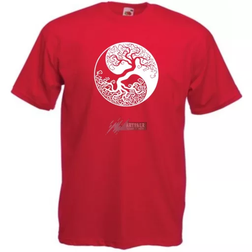 Yin Yang - Tree of Life férfi rövid ujjú póló