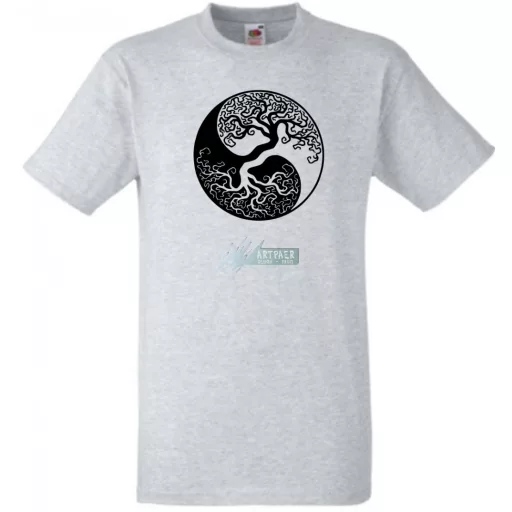 Yin Yang - Tree of Life férfi rövid ujjú póló