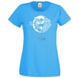 Yin Yang - Tigris vs. Sárkány női rövid ujjú póló