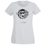 Yin Yang - Tigris vs. Sárkány női rövid ujjú póló