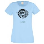Yin Yang - Tigris vs. Sárkány női rövid ujjú póló