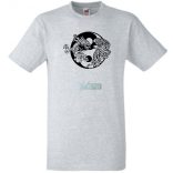 Yin Yang - Tigris vs. Sárkány férfi rövid ujjú póló