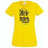 BBQ Time grillparty női rövid ujjú póló