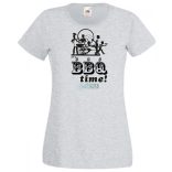 BBQ Time grillparty női rövid ujjú póló