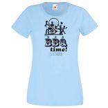 BBQ Time grillparty női rövid ujjú póló