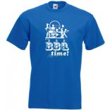 BBQ Time grillparty férfi rövid ujjú póló