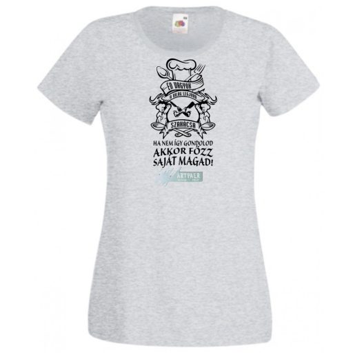 A világ legjobb szakácsa női rövid ujjú póló