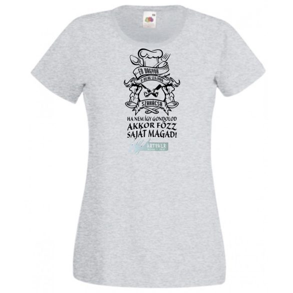 A világ legjobb szakácsa női rövid ujjú póló