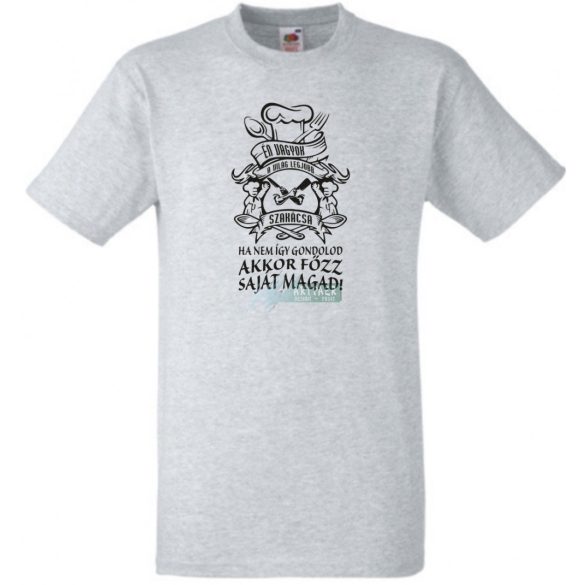 A világ legjobb szakácsa férfi rövid ujjú póló