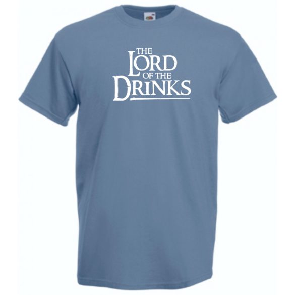 Funny - The Lord of the Drinks férfi rövid ujjú póló
