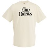 Funny - The Lord of the Drinks férfi rövid ujjú póló
