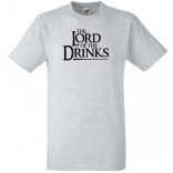 Funny - The Lord of the Drinks férfi rövid ujjú póló