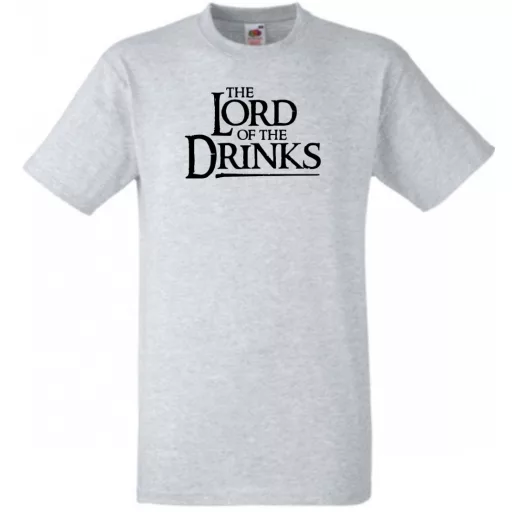 Funny - The Lord of the Drinks férfi rövid ujjú póló