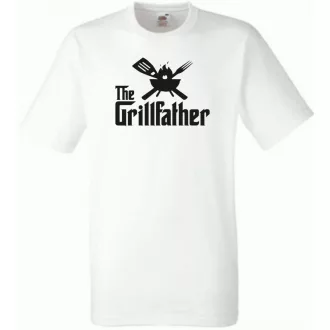   The GrillFather - Keresztapa stílus férfi rövid ujjú póló