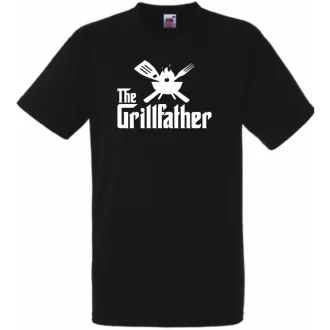   The GrillFather - Keresztapa stílus férfi rövid ujjú póló