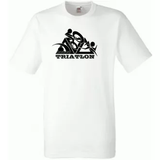   Triatlon – Úszás, kerékpározás, futás férfi rövid ujjú póló