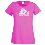 Triatlon – Úszás, kerékpározás, futás női rövid ujjú póló