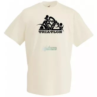   Triatlon – Úszás, kerékpározás, futás férfi rövid ujjú póló