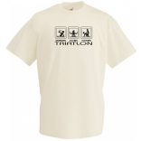 Humor - Triatlon férfi rövid ujjú póló