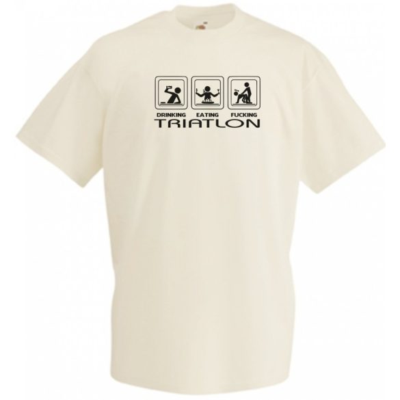 Humor - Triatlon férfi rövid ujjú póló