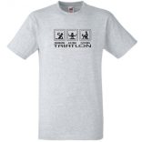 Humor - Triatlon férfi rövid ujjú póló