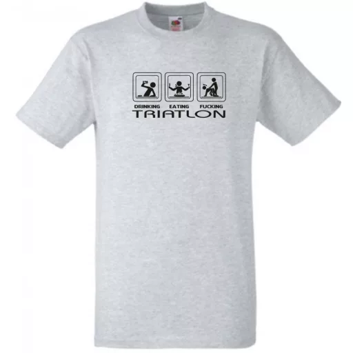 Humor - Triatlon férfi rövid ujjú póló