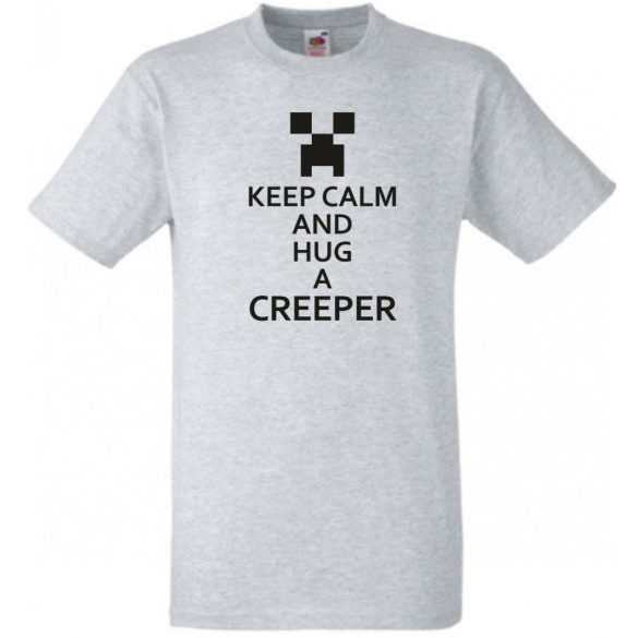 Keep Calm Minecraft Creeper gyerek rövid ujjú póló