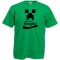 Minecraft Creeper - Coca Cola stílusban gyerek rövid ujjú póló