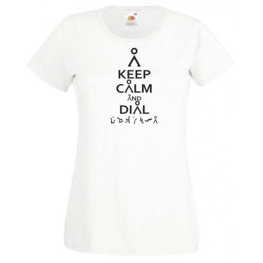 Keep Calm Csillagkapu - Stargate női rövid ujjú póló