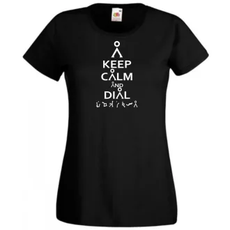 Keep Calm Csillagkapu - Stargate női rövid ujjú póló