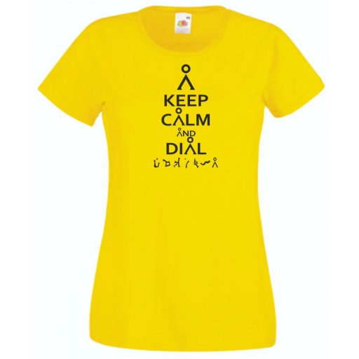 Keep Calm Csillagkapu - Stargate női rövid ujjú póló