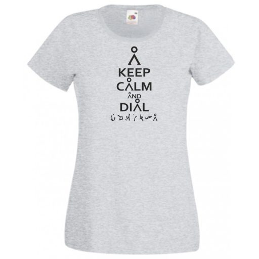 Keep Calm Csillagkapu - Stargate női rövid ujjú póló