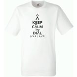 Keep Calm Csillagkapu férfi rövid ujjú póló