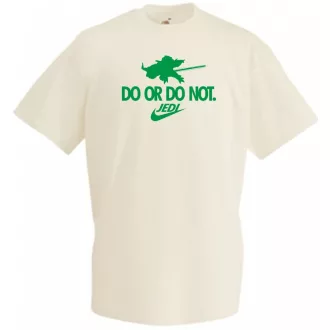 Humor - Do Or Do Not férfi rövid ujjú póló