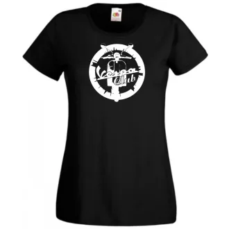 Motor fan Vespa Club női rövid ujjú póló
